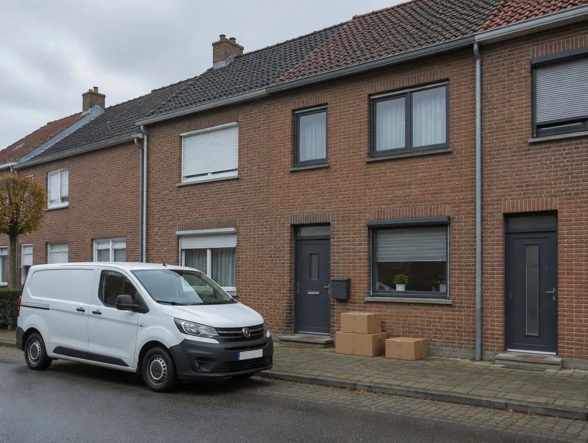 Rijwoning in Limburg, zoals je ze in Lommel vindt